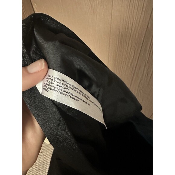 Eloquii Black Tailored High‎ Rise Jacquard Ankle Pant Size 16 NWT Work Casual - Picture 8 of 8